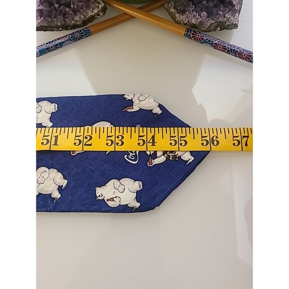 Vintage Coca-Cola Necktie Polar Bears 100% Silk 4 Inch Wide Work, Y2K - Picture 6 of 6